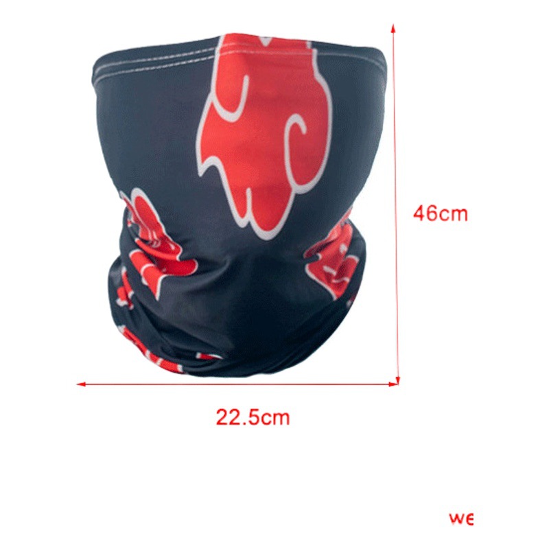 Ninja Hair Protectors COSPLAY Hair Strap Kakashi Hibo Hood Mask