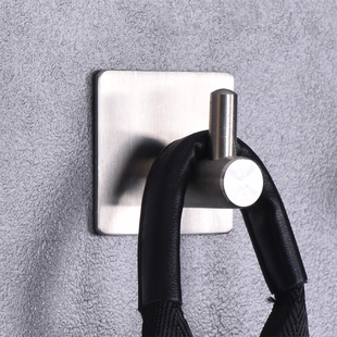 Thickened 304 Stainless Steel Hooks, Punch-Free Wall Hangers, Coats, School Bags, Bathroom Towels, Tile Strong Hooks