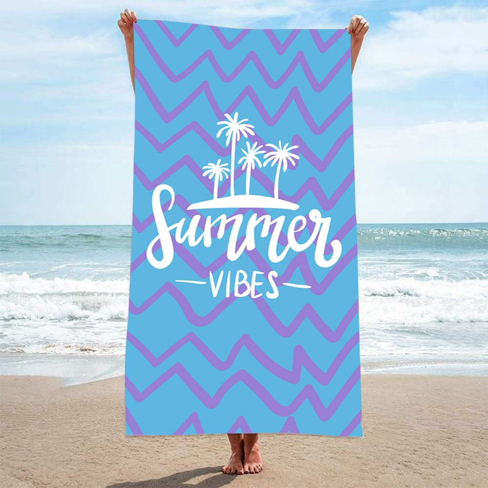 Quick dry double-sided beach cartoon cute bath towel, (Physicals), Amazon