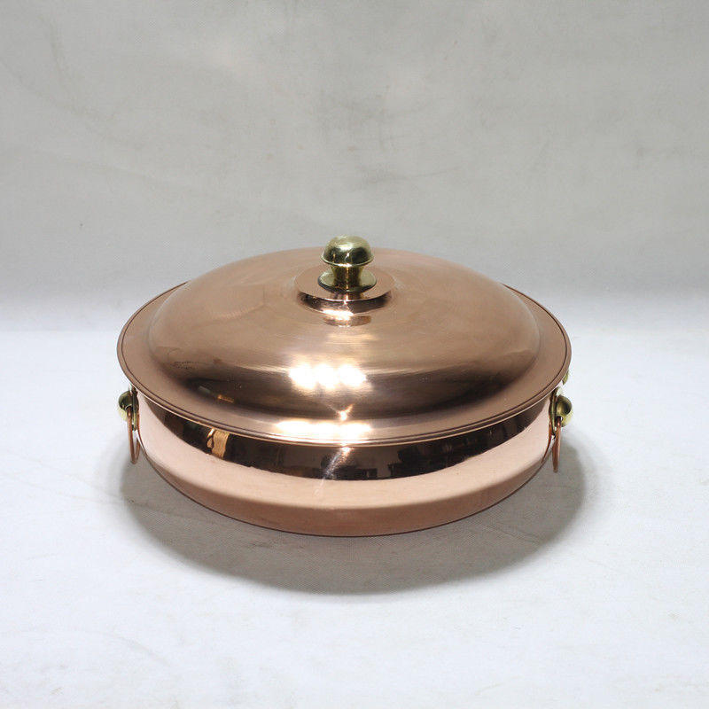 Manufacturer drum-type induction cooker red copper hot pot induction cooker copper hot pot boiled meat copper hot pot soup hot pot