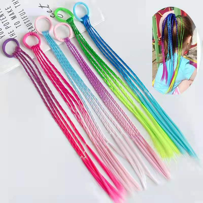 Fashion Gradient Color Chemical Fiber Hair Tie display picture 5