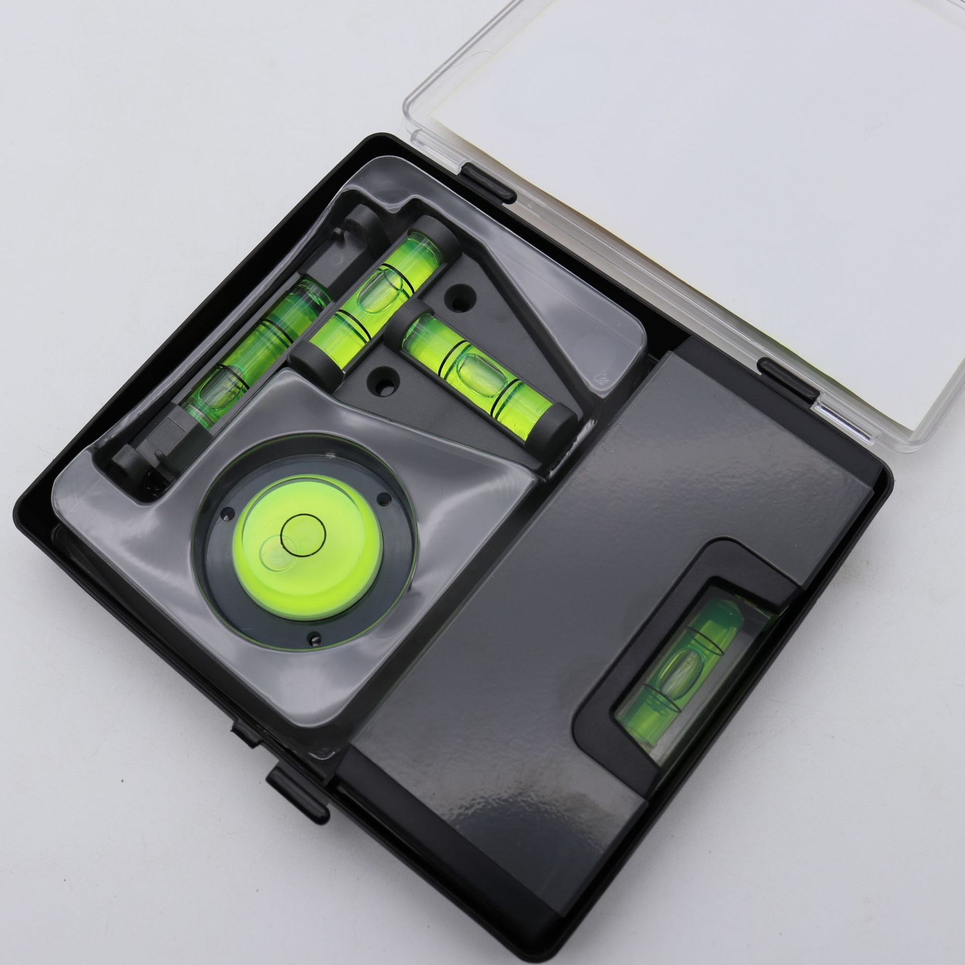 挂扣式水平仪强磁铝合金平衡尺小型迷你便携带型 迷你拉链水平尺