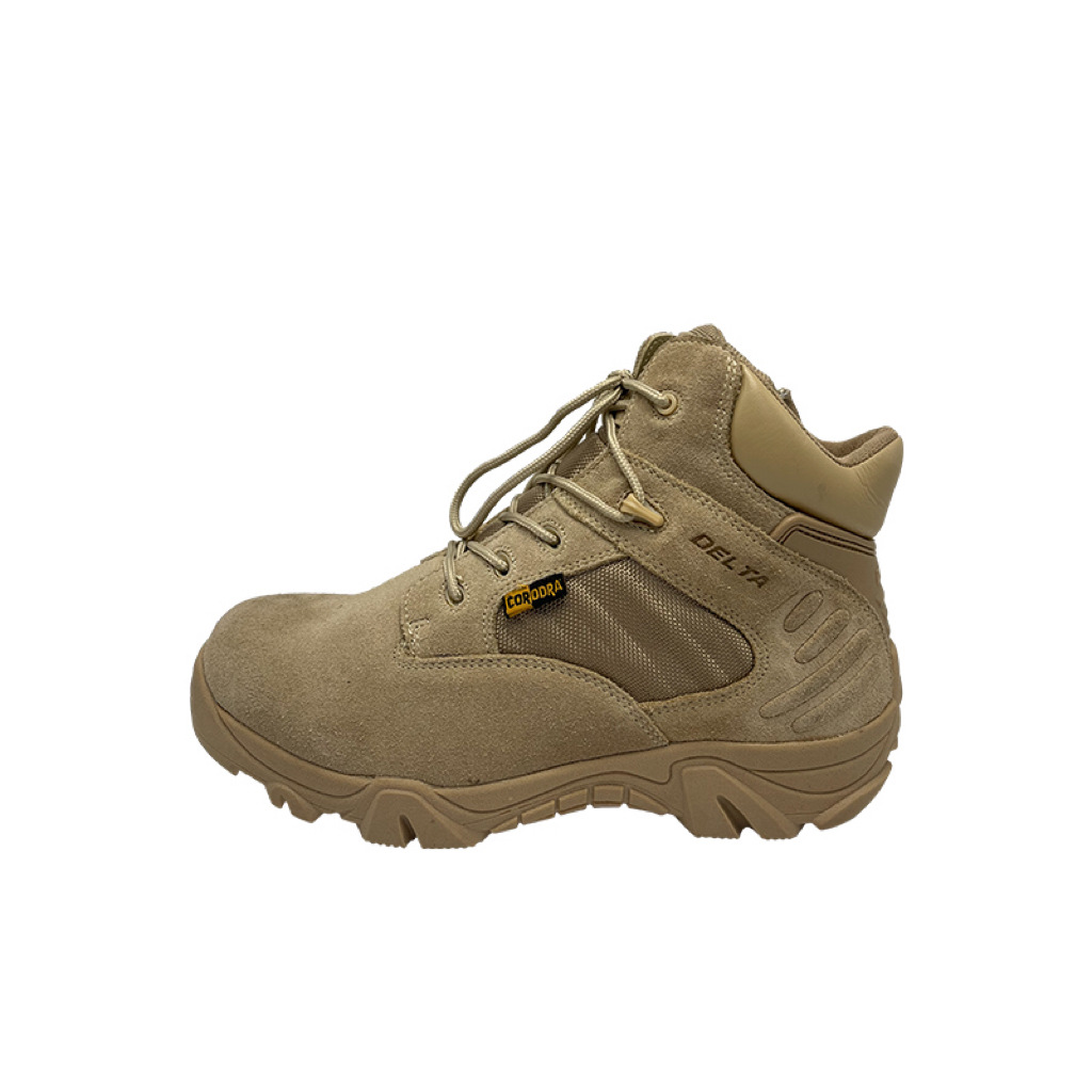Botas tácticas fanáticos delta de alta calidad botas tácticas de cachemira al aire libre hombre zapatos de montaña botas de combate
