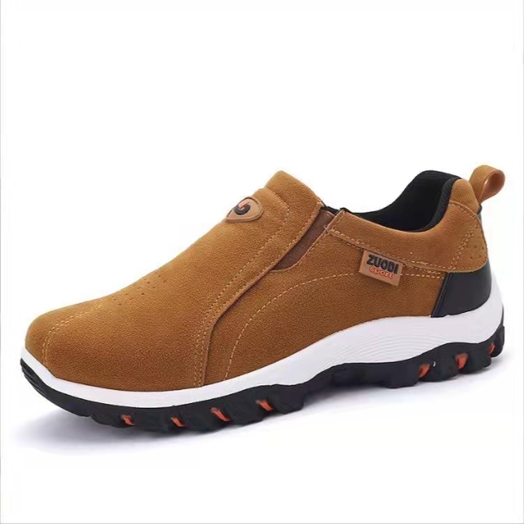 Men's Vintage Style Solid Color Round Toe Sports Shoes display picture 4