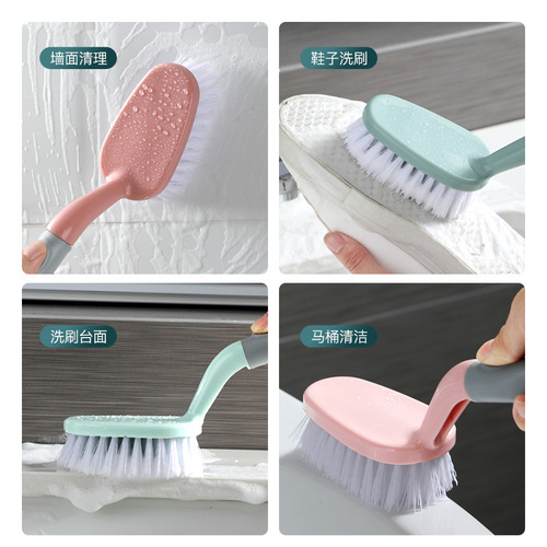 Multifunctional decontamination cleaning brush toilet bathroom tile wall bathroom bathtub no dead corner floor brush