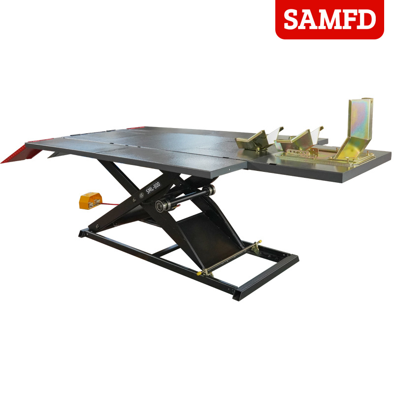 Reparador de plataforma elevadora de motocicleta, reparación de elevadores, marco, gato, máquina hidráulica, grúa neumática