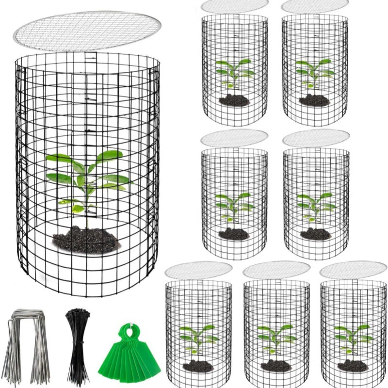 Защитная сетка для растений Amazon DIY, защита ствола дерева, садовый защитник растений