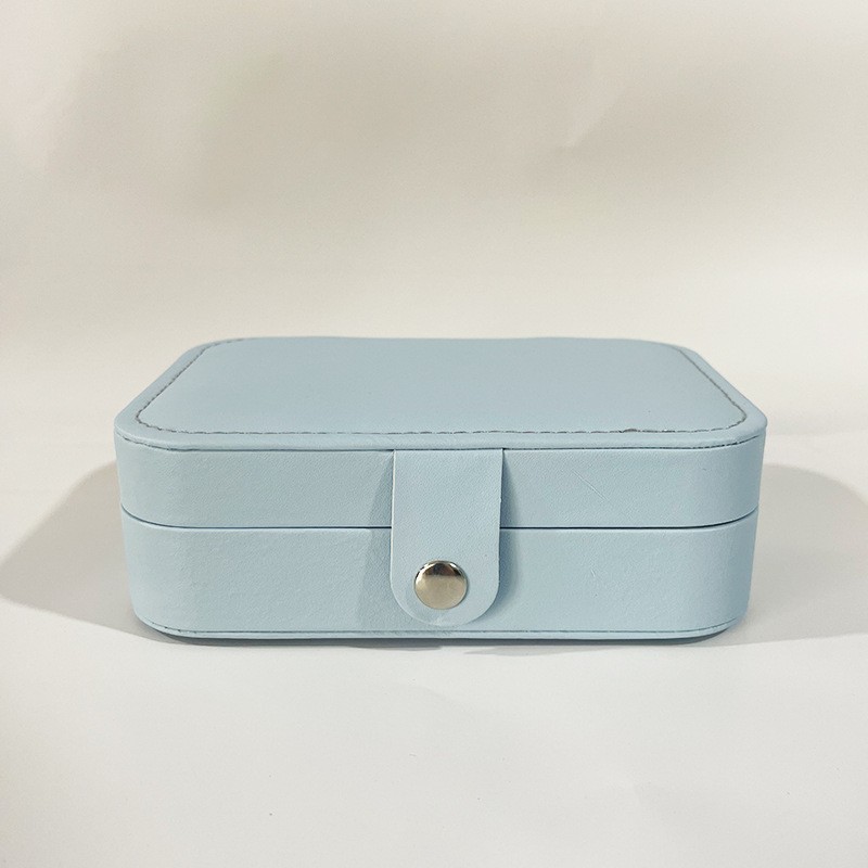 Caja Organizadora de Joyas Antioxidante para Viaje de Cuero PU