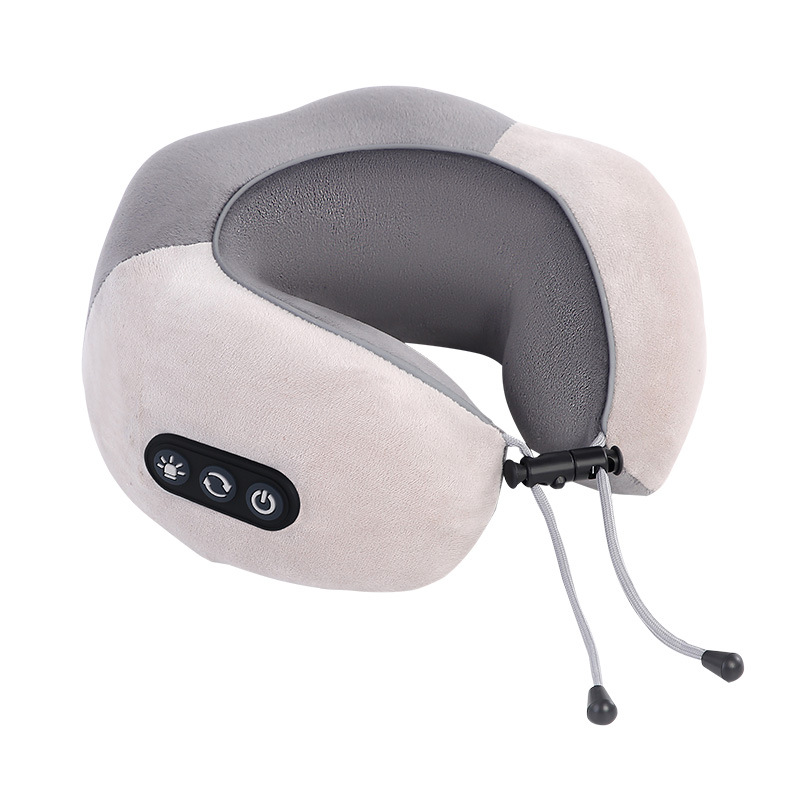 Cross-border O-type Cervical Spine Massage Pillow Household Kneading Electric Neck Massager Charging Heating Neck Protection U-type Massage Pillow