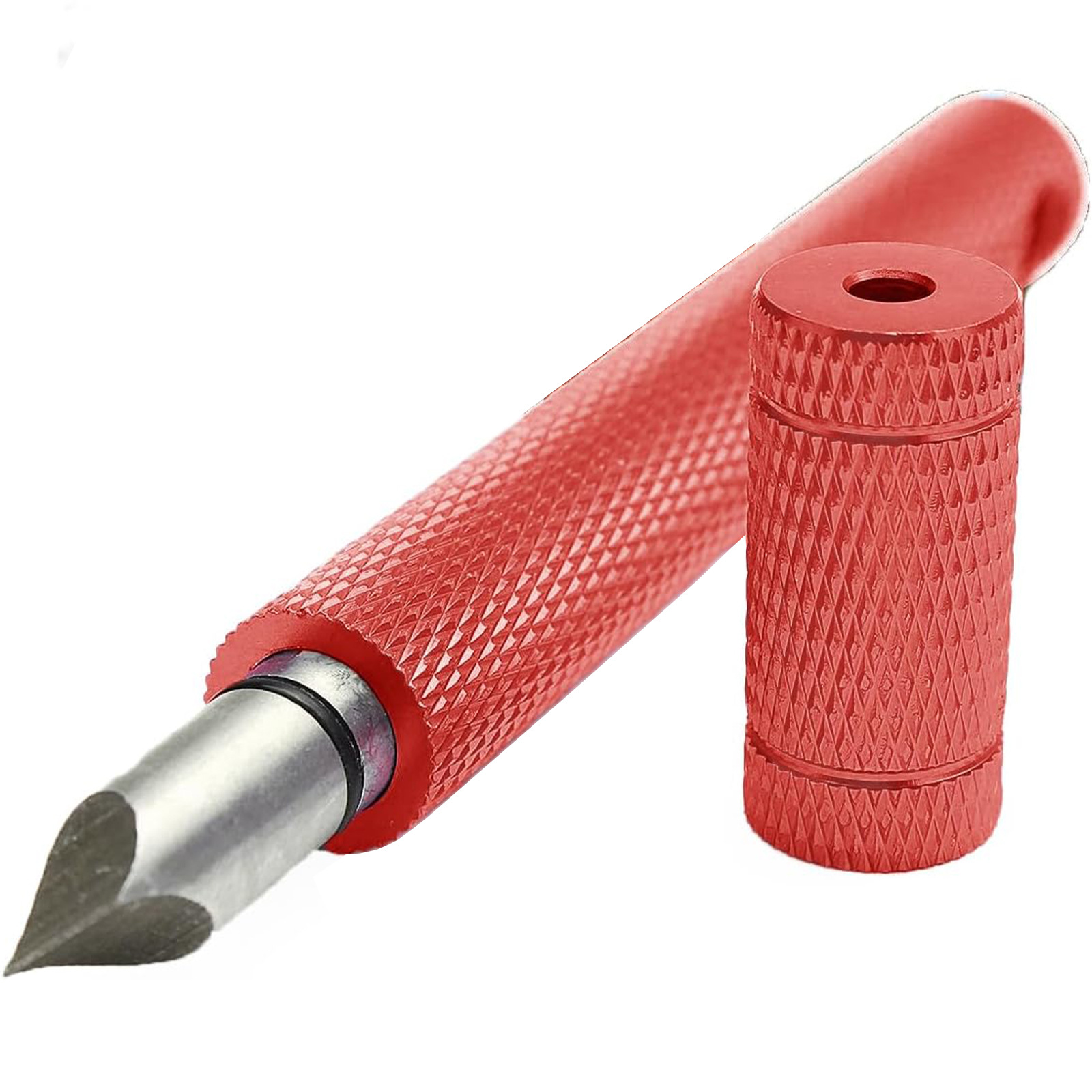 Red—cleaning knife