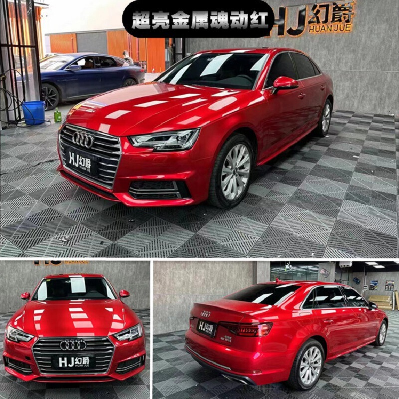 ペット車の色変更フィルムストリーマーブラックチャーミングレッドメタルソウルモーションルビーレッドロマニーレッド液体ドラゴンブラッドレッド|undefined