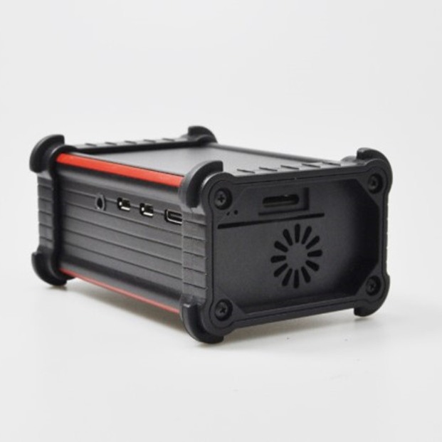 Raspberry Pi 4B Raspberry Pi cooling shell belt fan waterproof dustproof and shockproof