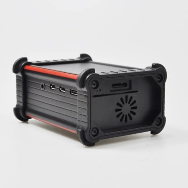 Raspberry Pi 4B Raspberry Pi cooling shell belt fan waterproof dustproof and shockproof