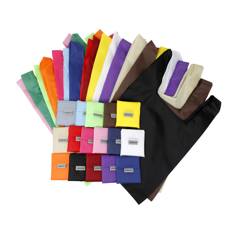 Factory wholesale foldable supermarket shopping bag advertising campaign promotional tote bag