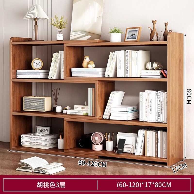 Estante de escritorio Estante de almacenamiento de estudiantes Estante de almacenamiento doméstico Estante de escritorio Estante de clasificación Estante de escritorio Estante de capas Estante de libros pequeño simple