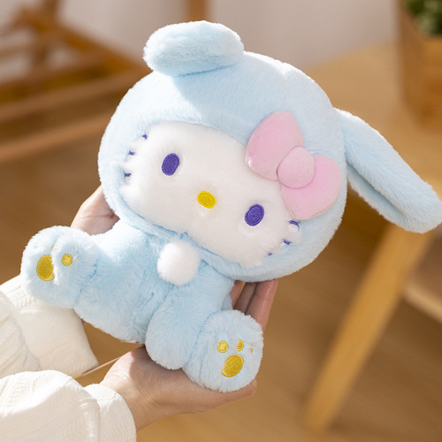 Genuine hello kitty doll Hello kitty cat kt cat Hello Kitty doll plush toy girl doll
