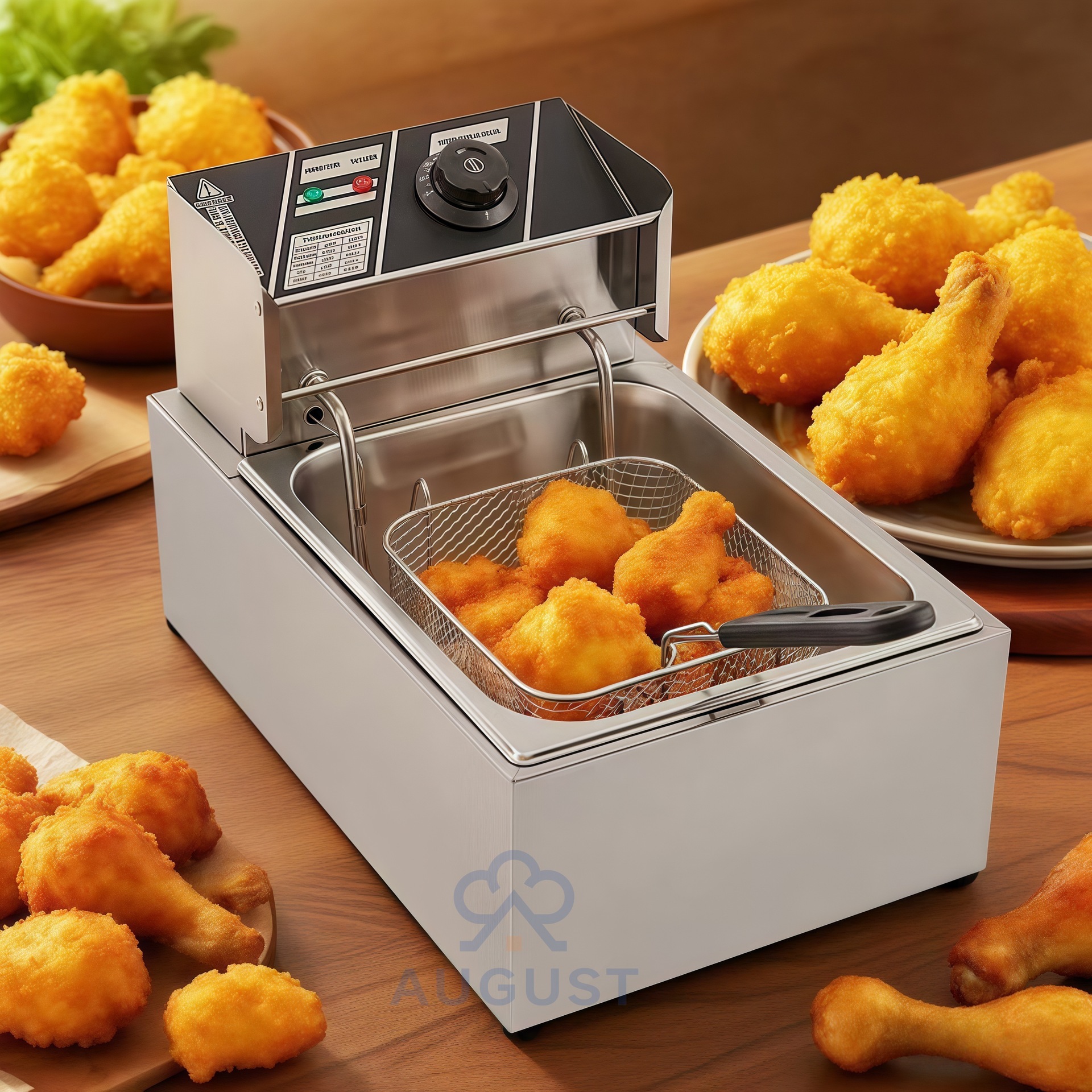 6L单缸单筛电炸炉商用81 ELECTRIC DEEP FRYER油炸锅小吃设备厂家