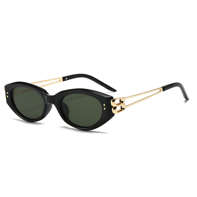 Foreign Trade 6 New Gm Same Style Cat-Eye Sunglasses for Women, High-End Small Frame Sunglasses, Driving Uv Protection Glasses Manufacturer Foreign Trade 6 New Gm Same Style Cat-Eye Sunglasses for Women, High-End Small Frame Sunglasses, Driving Uv Protection Glasses Manufacturer
