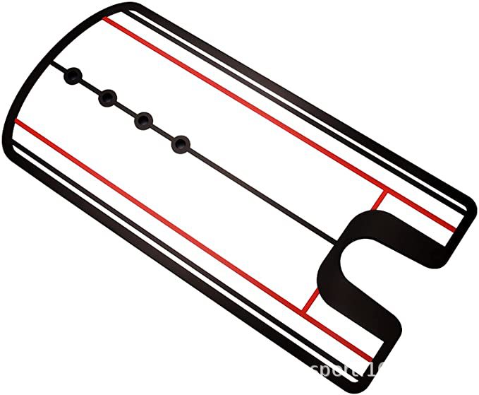Golf putter espejo putter ejercitador swing práctica postura corrección Golf golpear estera suministros de golf