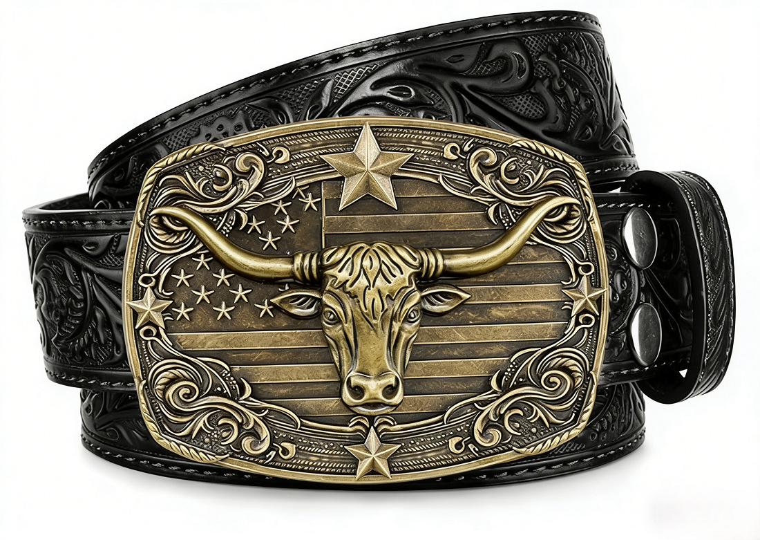 Black-Bronze Bull Head