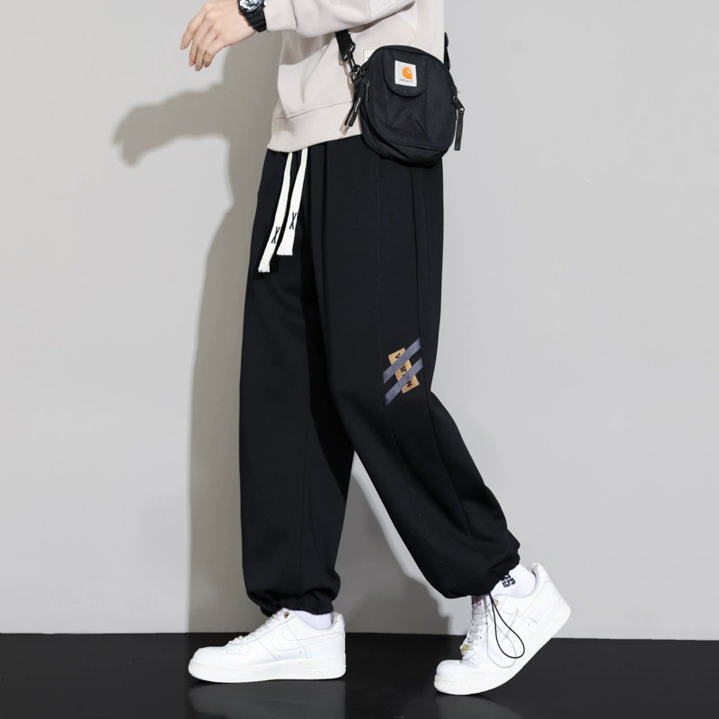 Брюки мужские повседневные брюки толстые и прямые спортивные мужские брюки весной и осенью мужские повседневные брюки контроль 79