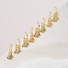 �Ĺ� ŷ������ ͭ΢���ʯ���ε�׹������18K����Զ��� �羳��Ʒ
