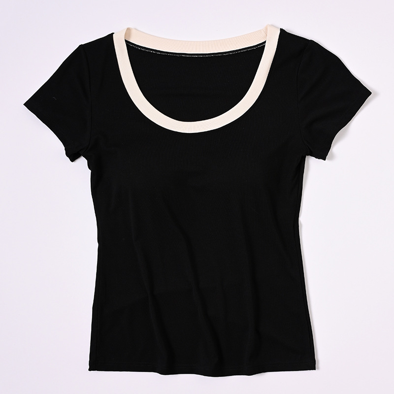 Black with rice collar