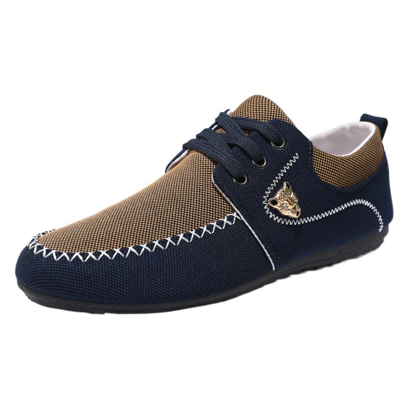 2025 Новые шапочки, мужские повседневные парусиновые туфли, модная мужская обувь большого размера в корейском стиле, производитель оптовой продажи, повседневная обувь для мужчин