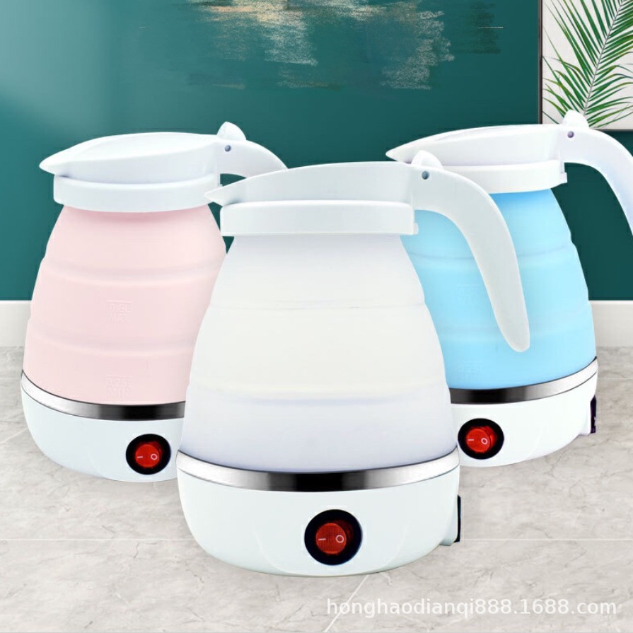 Cross-border mini plegable Hervidor de agua 110V220V V Hervidor Eléctrico Estándar Europeo, Británico y Americano