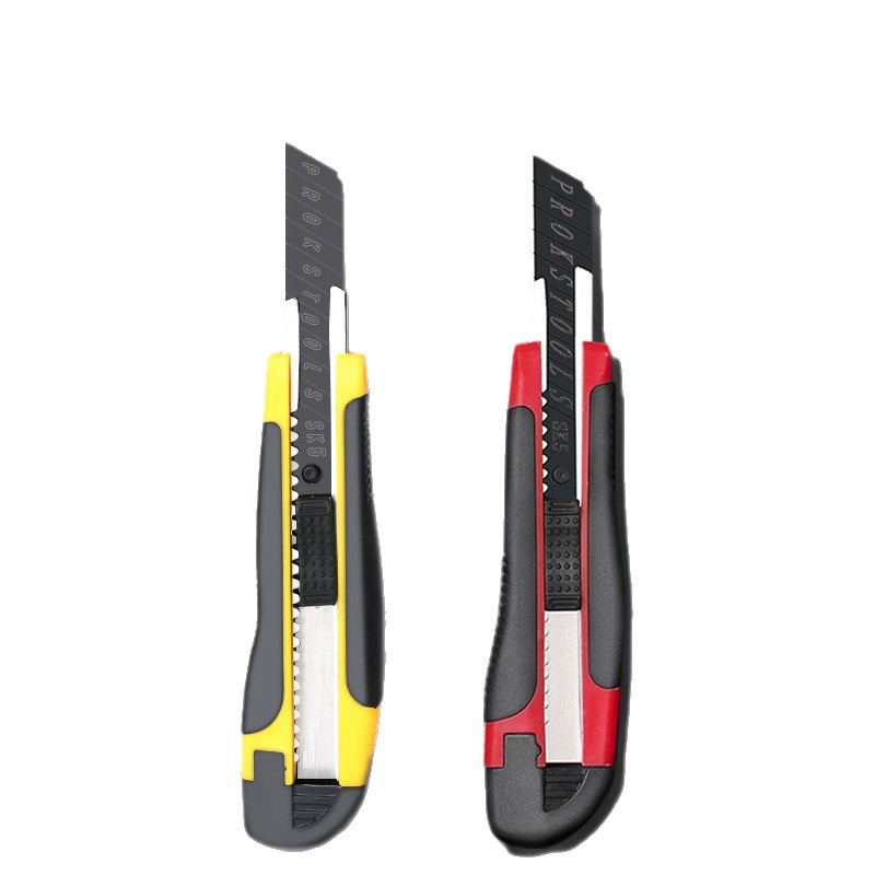 Cuchillo de acero inoxidable engrosado cuchillo de corte de papel duradero de grado industrial cuchillo de corte rápido grande cuchillo de corte cuchillo de papel pintado doméstico