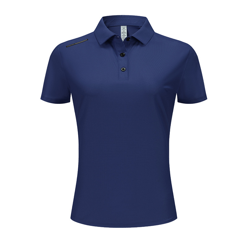 Ropa de hombre de lujo ligero, ropa de trabajo de alta gama, camiseta de solapa, camiseta de polo de secado rápido deportivo de manga corta para hombre, personalización