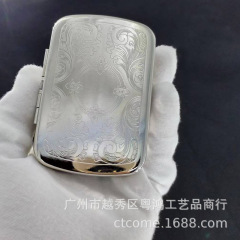 772 金属手巻きタバコ箱ポータブル金属シンプルなタバコ箱