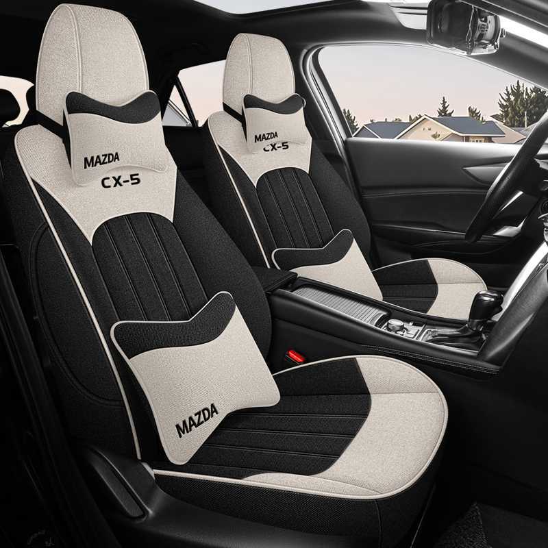 Car Seat Cover | Mazda Modelə uyğun (Original) oturacaq örtükləri - black