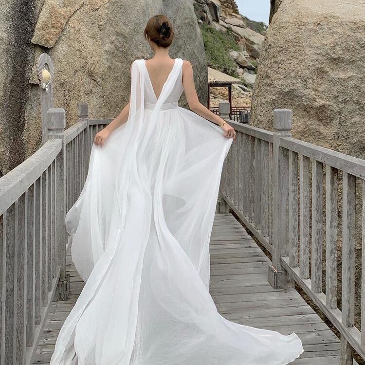 Chaka Salt Lake Desert Xizang Travel Photography Long Skirt Ethnic Style Exotic Retro Dress Elegant Beach Skirt Long Skirt Chaka Salt Lake Desert Xizang Travel Photography Long Skirt Ethnic Style Exotic Retro Dress Elegant Beach Skirt Long Skirt