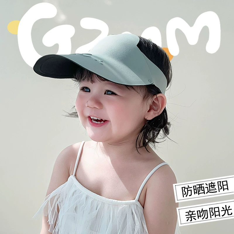 Детская шляпа от солнца, летняя спортивная уличная пустая шляпа, шляпа от солнца для девочек, детская шляпа от солнца с большими полями