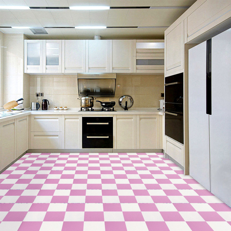 Pegatinas gruesas para el suelo del baño, pegatinas para el baño, la cocina y el dormitorio, pegatinas autoadhesivas para el suelo del inodoro, venta al por mayor de fábrica image 16