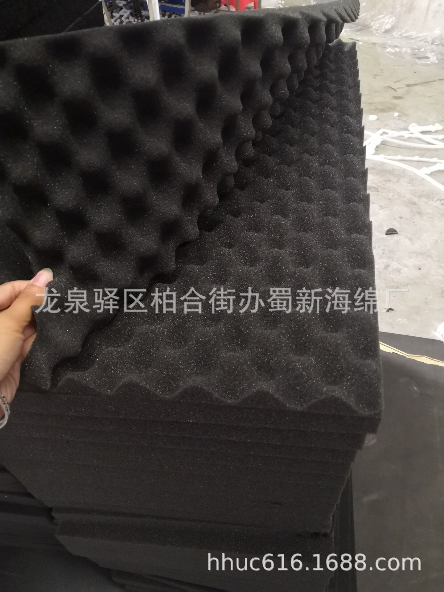 供应录音棚波纹吸音海绵/影音室波峰消音海绵/聚氨酯波浪吸音泡棉