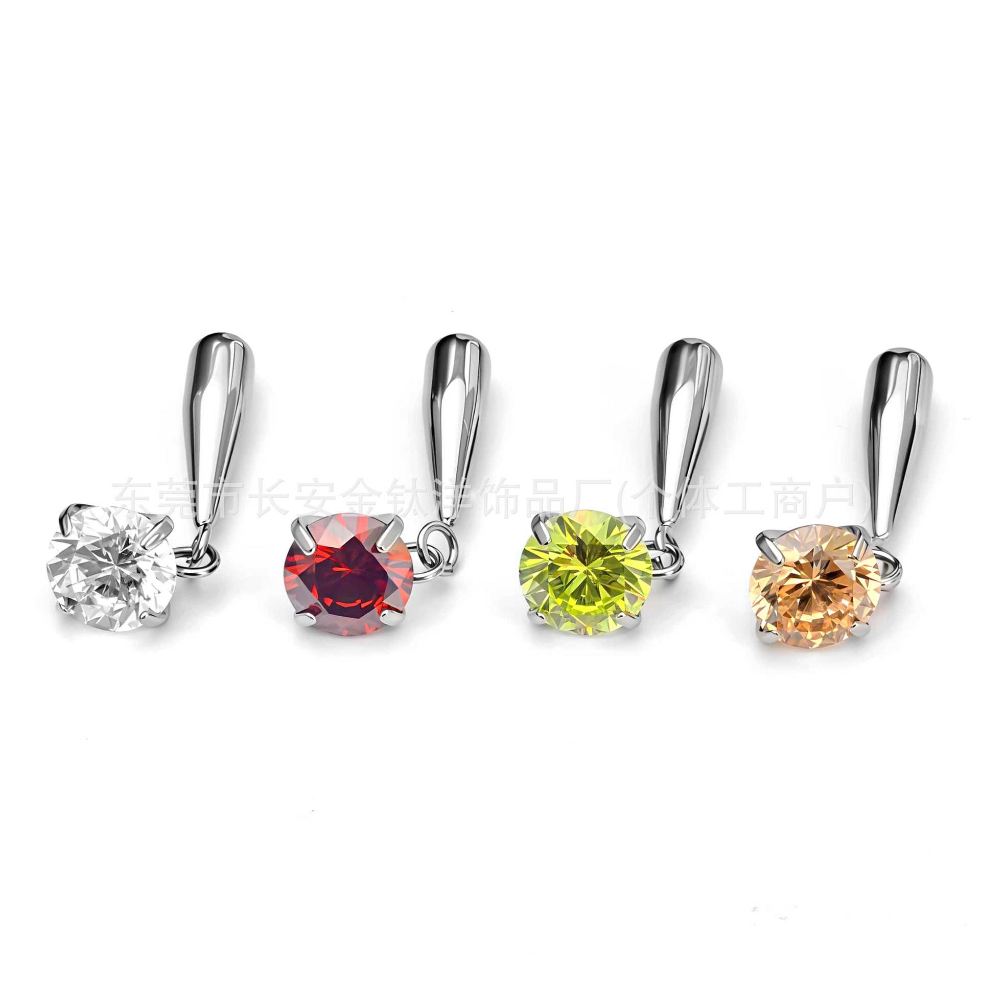 Labret piercing jewelry detail image