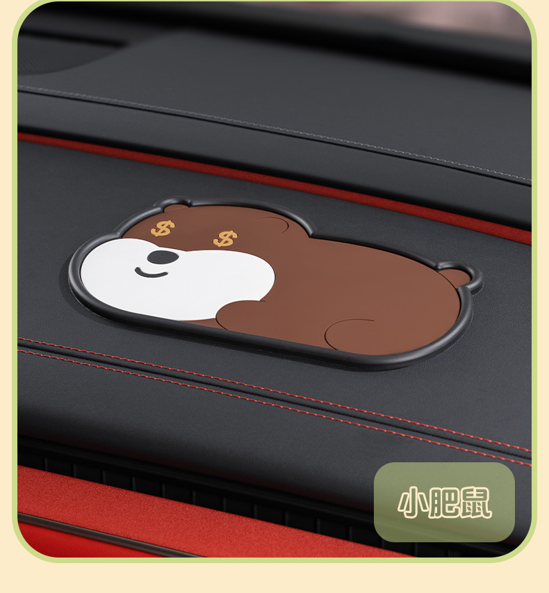 Cross-border cartoon multifunctional car storage mat car anti-slip mat central control instrument panel cartoon ornaments wholesale