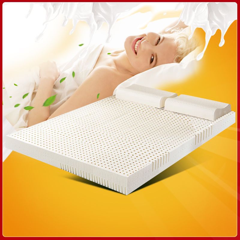 라텍스 매트 기숙사 매트 도매 가정용 이중 실리콘 두꺼운 부드러운 얇은 호텔 태국 천연 라텍스 매트리스