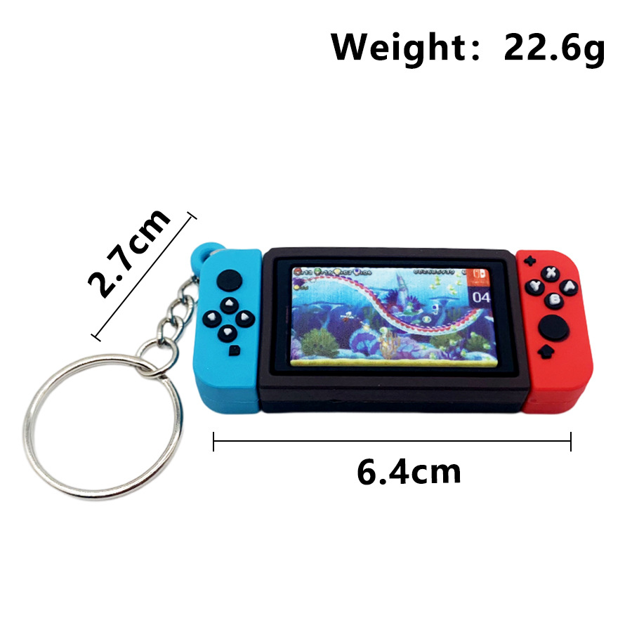 クロスボーダーミニゲームコントローラーキーホルダースイッチ PS5 PS4 ゲームペンダントギフトハンドルモデルチャーム