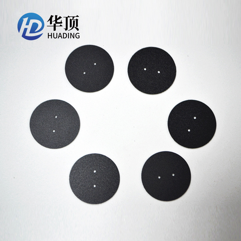 电池绝缘片黑色PP胶片 电源开关绝缘麦拉片 磨砂PC塑胶片