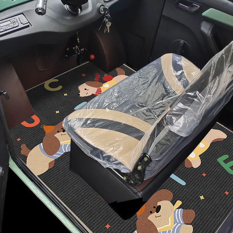 Suitable for Electric Tricycles and Four-Wheel Vehicles, Universal Wear-Resistant and Dirt-Resistant Thickened Mats That Absorb Water and Are Easy to Dry