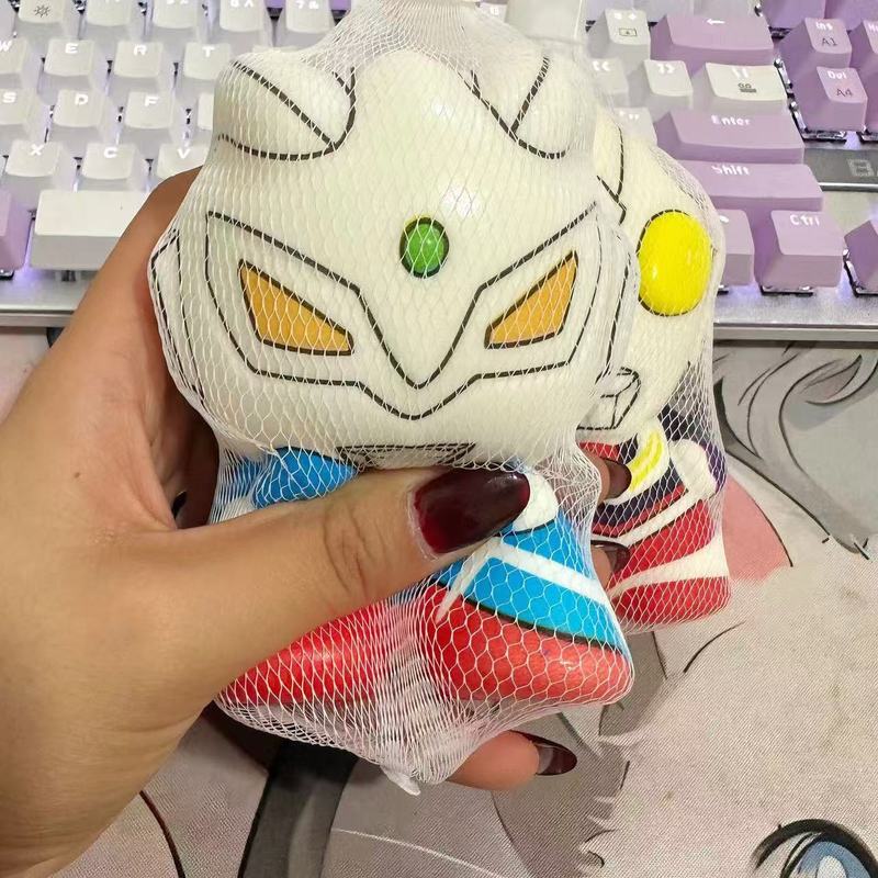 ウルトラマンピンチ人形、スローリバウンド人形、かわいい子供用ギフトオーナメント、ウルトラマン減圧おもちゃ|undefined