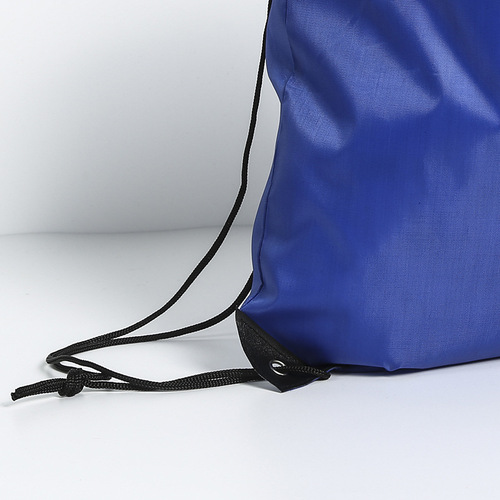 Polyester Drawstring Waterproof Sports Backpack, Adjustable-Strap Dual-Shoulder Bag, Student Basketball Sack, Unisex Storage Backpack