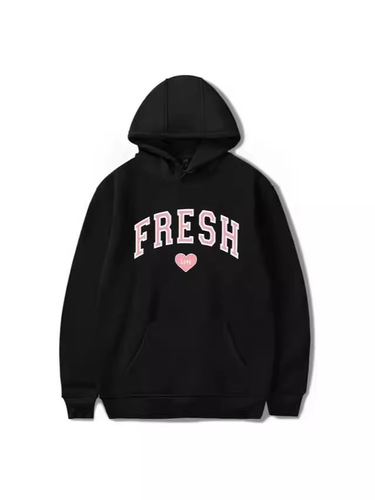 Trendy European and American Brand Hoodies: New Fleece-Enhanced Unisex Sweatshirts: Fashionable Casual Pullover Hoodies