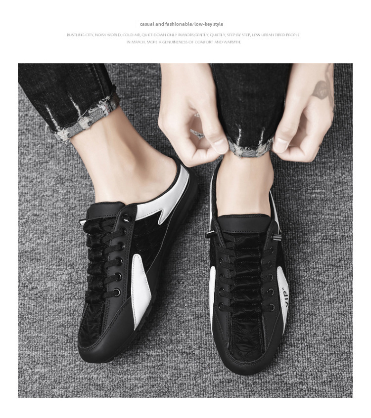 Mocassins homme chaussures décontractées plates souples conduite_voghion.com
