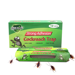 Household physical cockroach killing bait trap cockroach house strong sticky cockroach whole nest end indoor cockroach killing trap