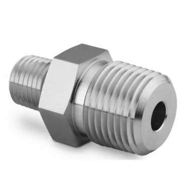 世伟洛克SS-8-HRN-4不锈钢螺纹管六角外螺纹接头1/2 in.NPT外螺纹