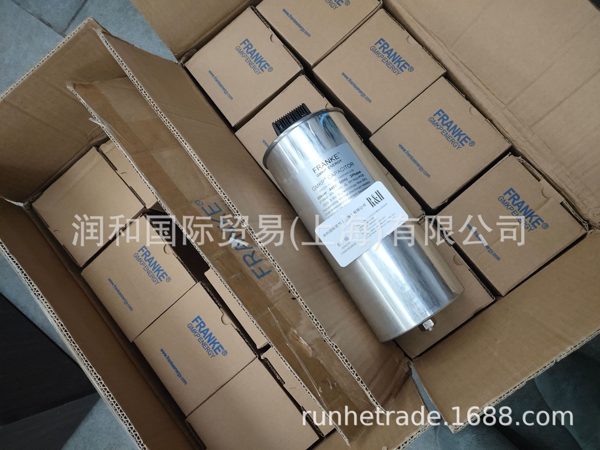 德国法兰克FRANKE电容器FRANKE低压电容器GMKP440-3-20